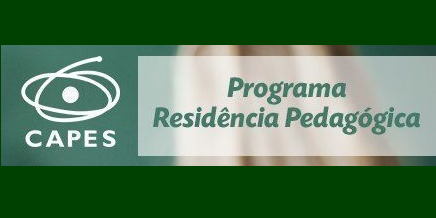 Banner sobre o Programa Residência Pedagógica no IFG